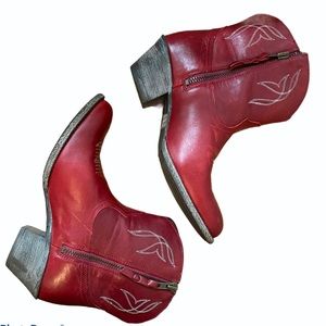 Ariat Darlin’ Western Boot Rosy Red 7.5